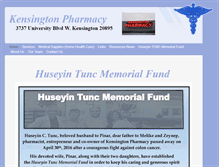 Tablet Screenshot of kensingtonrx.com